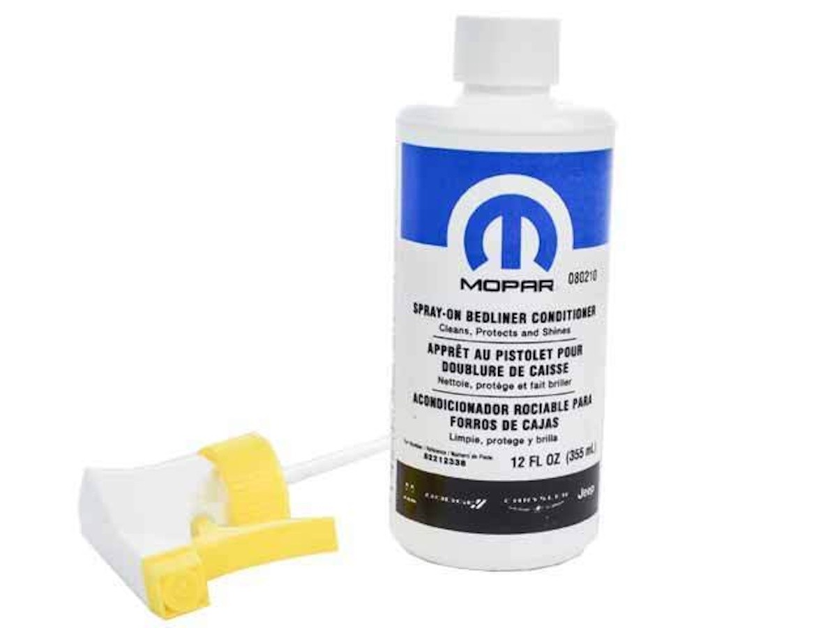 Mopar Spray-On Bed Liner Conditioner 12 Ounce Bottle
