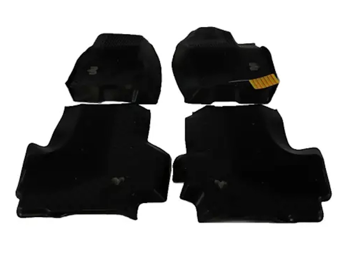 Mopar All Weather Floor Mats Black Color For Front And Rear Quad Cab Rebel