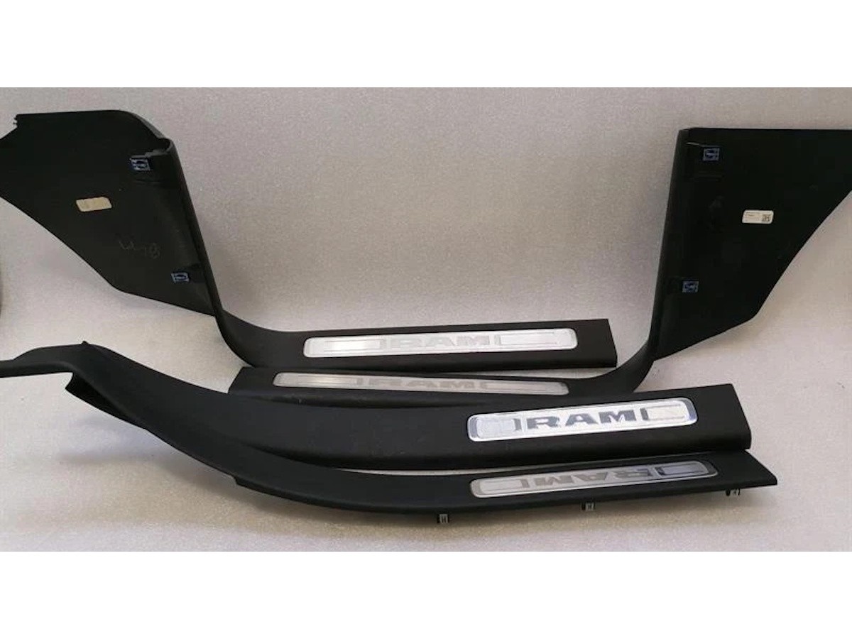 Mopar Door Sill Guards - Crew Cab - Black