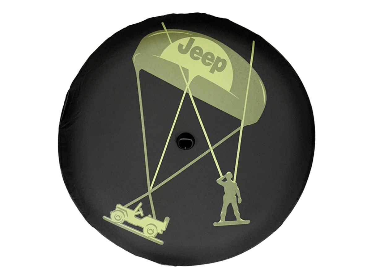 Mopar Spare Tire Cover - Army Man Logo