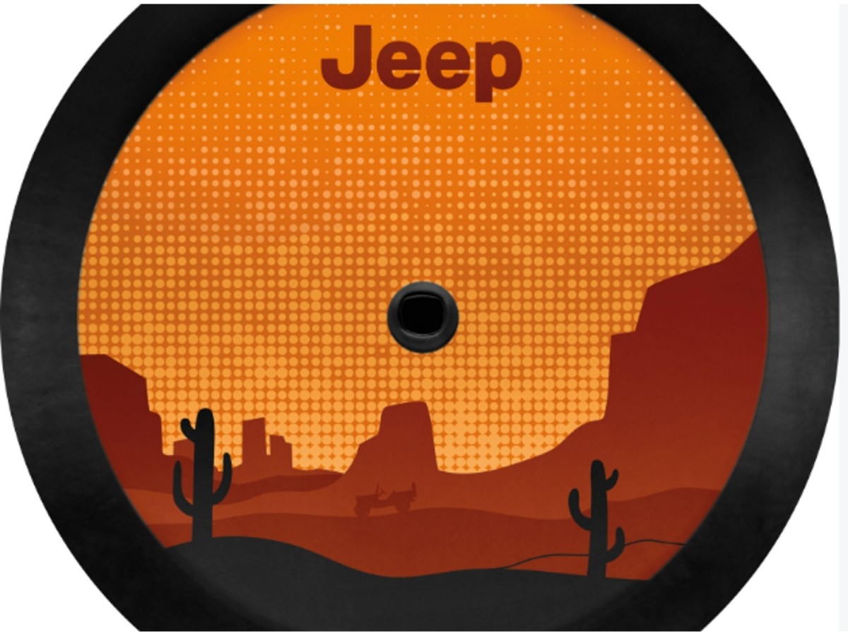 Mopar Spare Tire Cover - Desert
