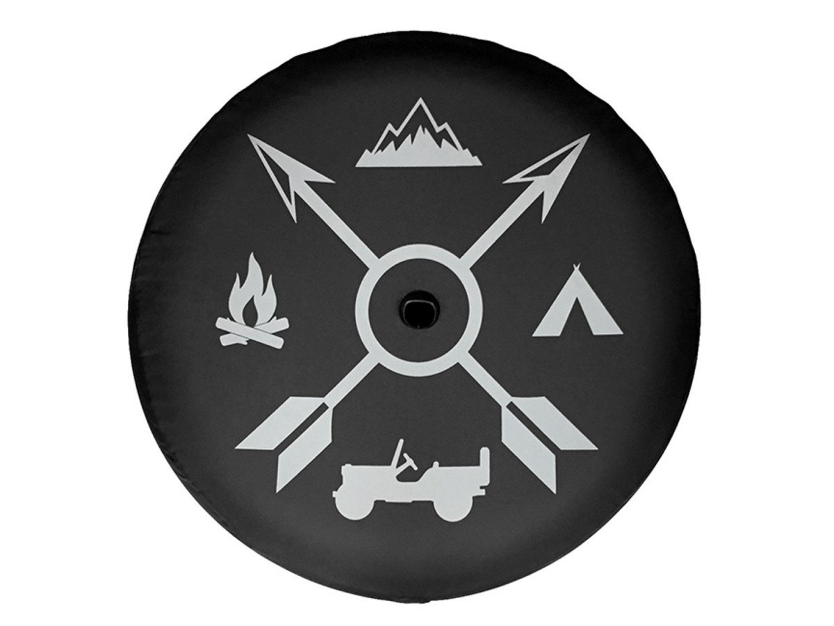 Mopar Spare Tire Cover - Camping