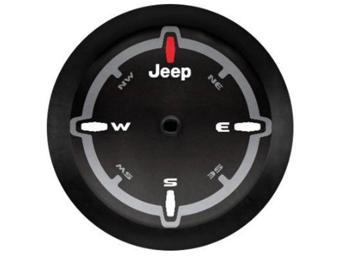 Mopar Spare Tire Cover Compass Design