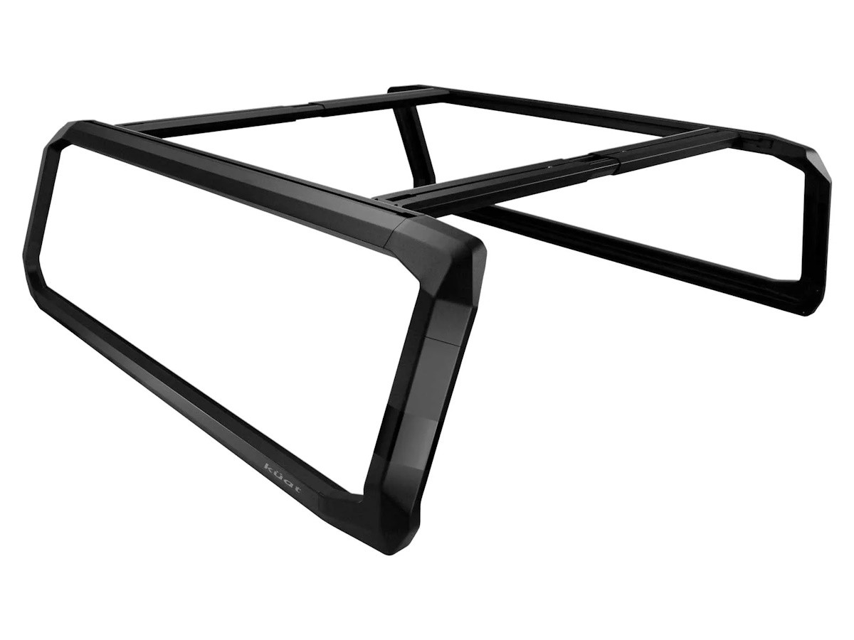 Mopar IBEX Adjustable Black Bed Rack With Two Cross Bars For Short Bed 5'7" By Kuat