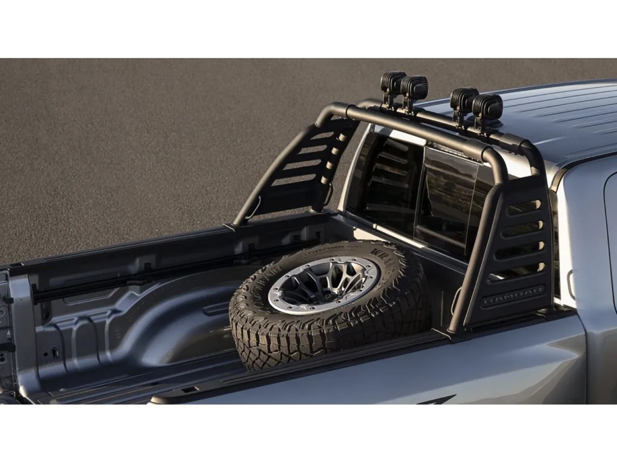 Mopar Bed Mounted Spare Tire Carrier For TRX