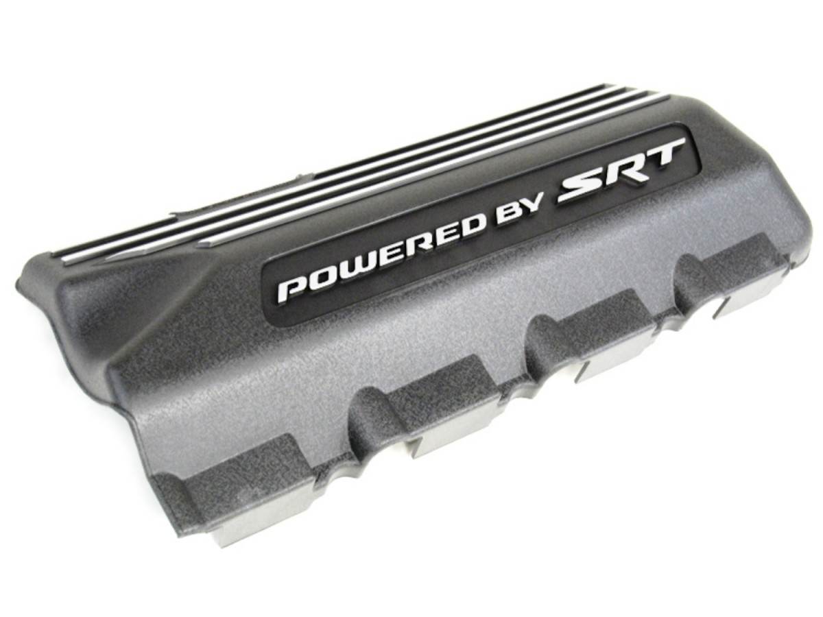 66-mopar-ignition-coil-cover-for-6.4l-engine-with-powered-by-srt-logo-right-side-1.jpg Mopar Ignition Coil Cover For 6.4L Engine With Powered By SRT Logo Right Side